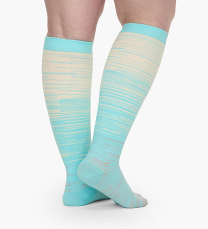 StrideMuse™ Advanced Wide Compression Socks For Pain Relief (Stripes)