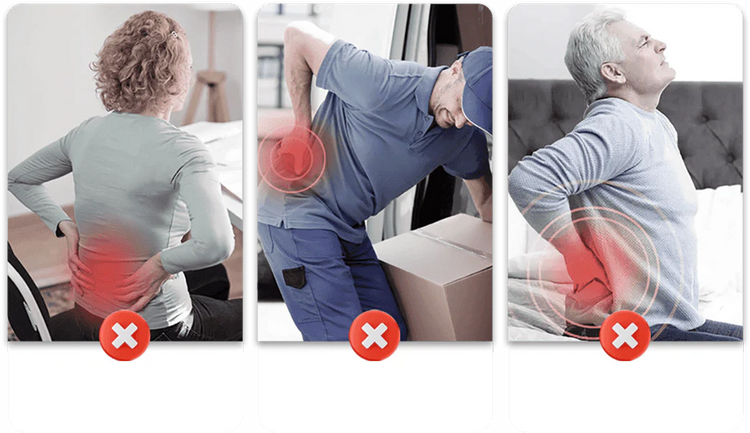 🧘Adjustable Lumbar Support Belt – Lower Back Brace💪