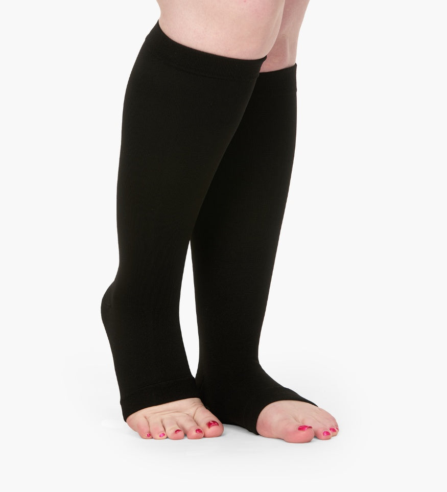 StrideMuse™ Toeless Wide Compression Socks For Pain Relief