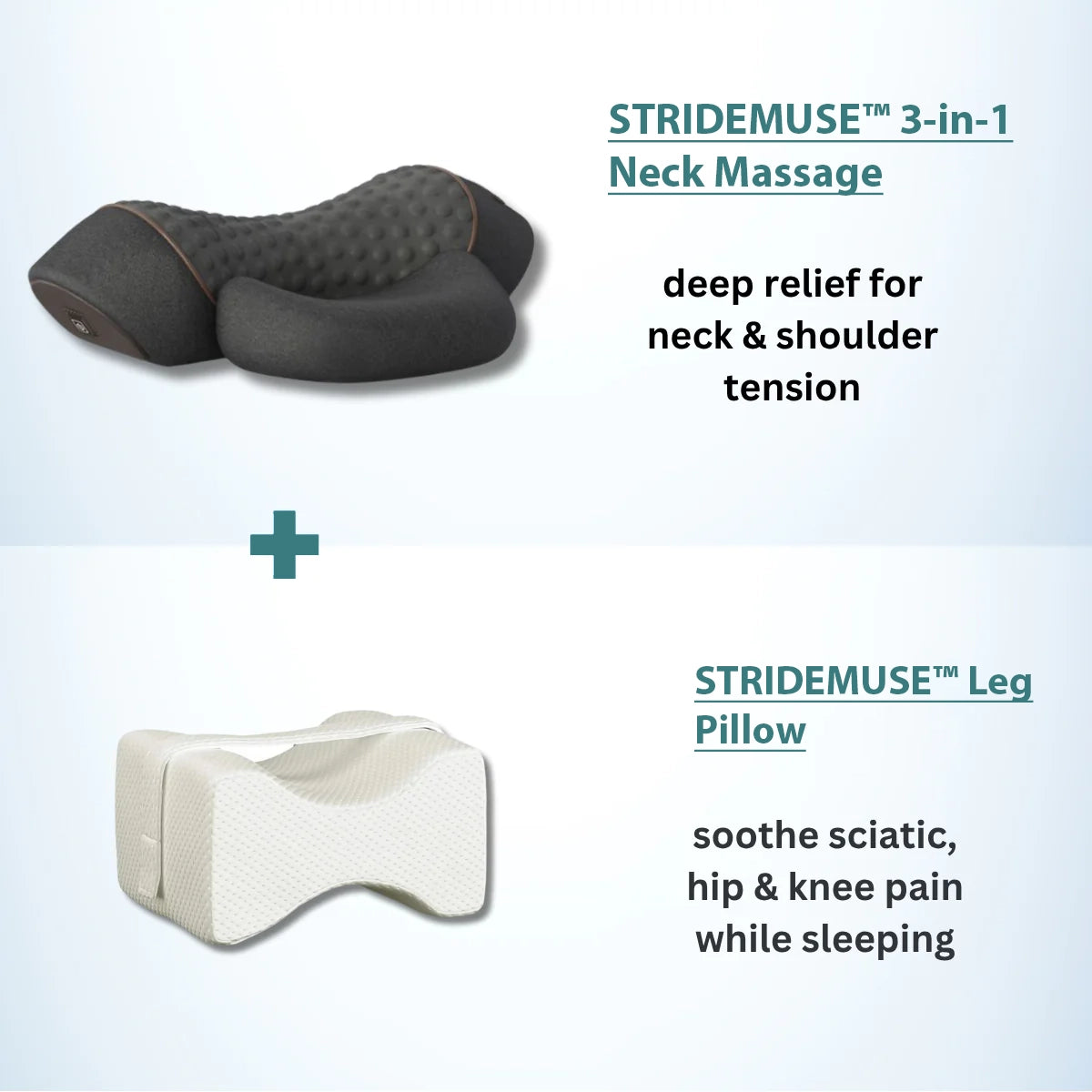 Neck Massager + Pillow