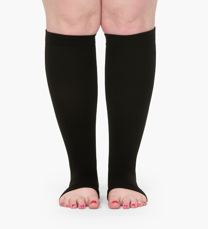 StrideMuse™ Toeless Wide Compression Socks For Pain Relief